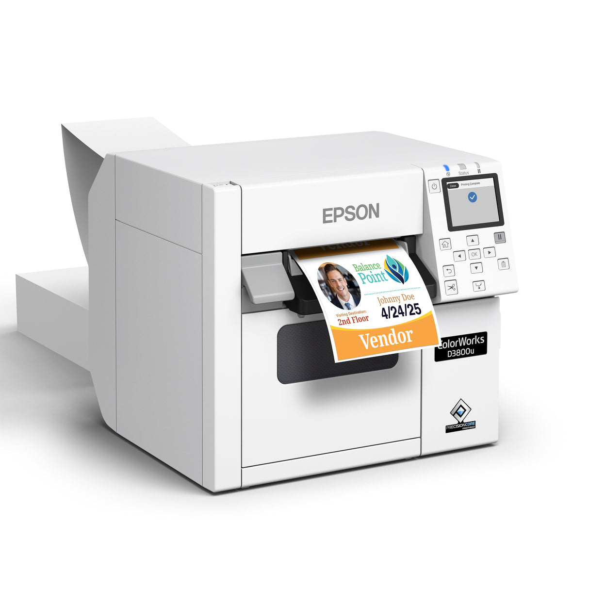 Epson D3800, C31CK03201, 4 inch Dye Color Label Inkjet Printer