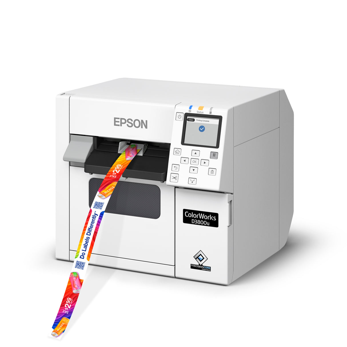 Epson D3800, C31CK03201, 4 inch Dye Color Label Inkjet Printer