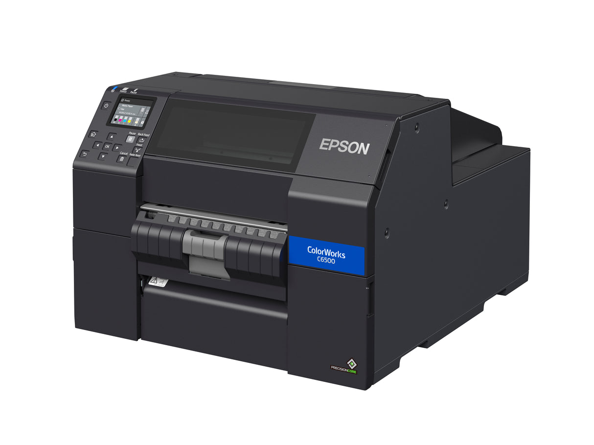 Epson ColorWorks CW-C6500P (Gloss) Peel-and-Present, C31CH77A9971, 8 inch Color Label Inkjet Printer