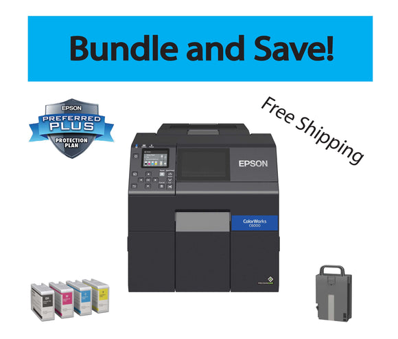 CW-C6000A PRINTER BUNDLE: 1 Printer, 2 Sets of Ink, 2 Maintenance Boxes, and a 3 Year SITA Service Plan