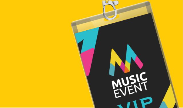 Music Event VIP pass