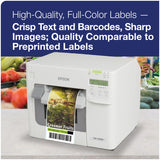 Epson TM-C3500, DISCONTINUED. Upgrade to the CW-C4000, Epson ColorWorks 4 inch Inkjet Label Printer