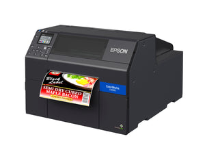 Epson ColorWorks CW-C6500A, 8 inch Color Inkjet Label Printer with Auto Cutter  (GLOSS)