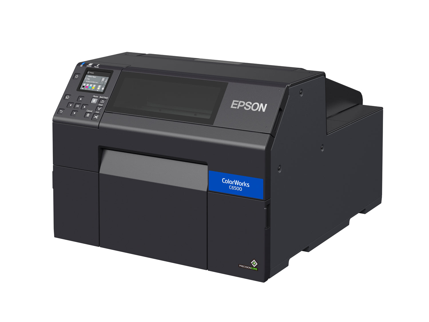 Epson ColorWorks CW-C6500A (Gloss) , C31Ch77A9991, 8 inch Color Label Inkjet Printer with Auto Cutter.
