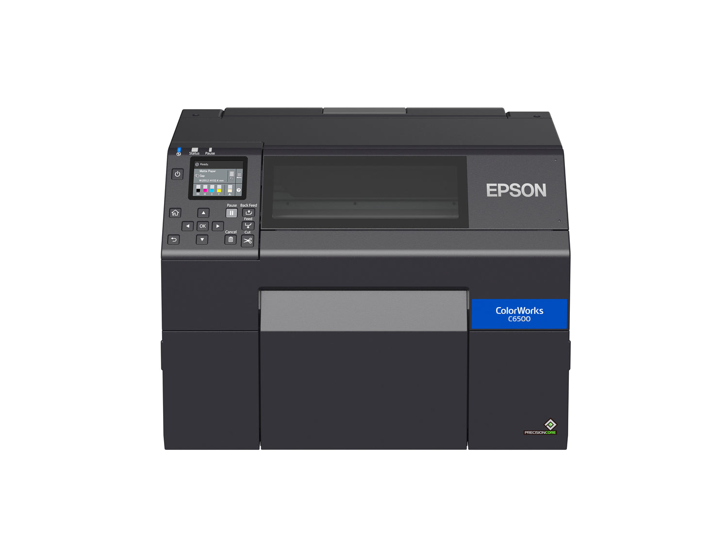 Epson ColorWorks CW-C6500A (Gloss) , C31Ch77A9991, 8 inch Color Label Inkjet Printer with Auto Cutter.