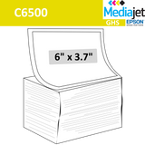 6" x 3.7" GHS Inkjet Fan Folded Labels