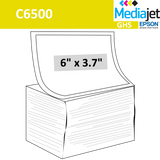6" x 3.7" GHS Inkjet Labels for Epson C6500