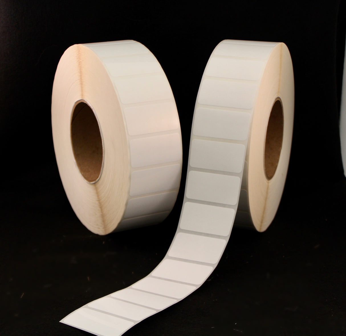 4" x 2" Gloss Synthetic Inkjet Labels. 4 Rolls per Case. 1,000 Labels per Roll. 6" OD, 3" Core. Perfed. SKU: IGP-4-2-1000-3